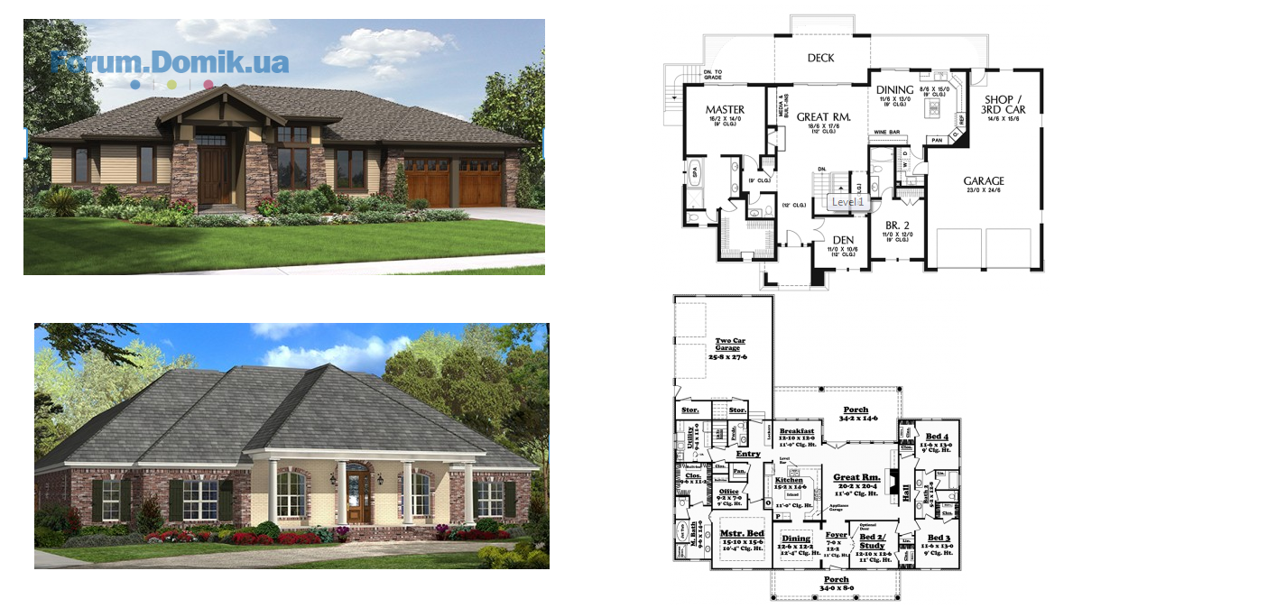 Дом - одноэтажный или же двухэтажный — Форум Domik.ua
