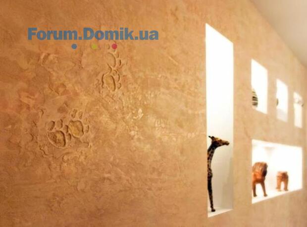 Как выполняется декоративная отделка стен своими руками?